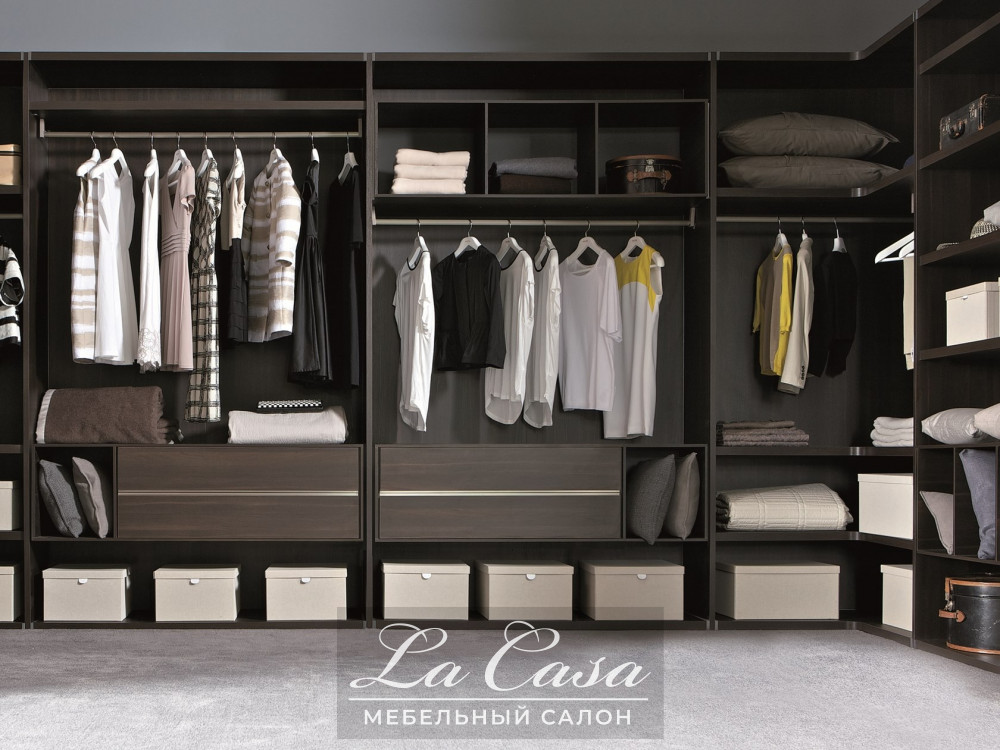 Группа шкафов. BOATTOMARTINOSTUDIO: модульная система walk-in Closets. Шкаф группы а.