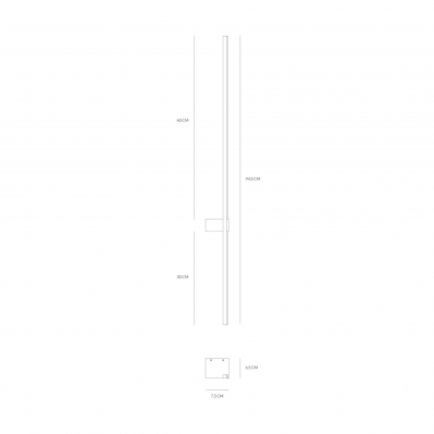 Итальянское бра Stick 50.10_1