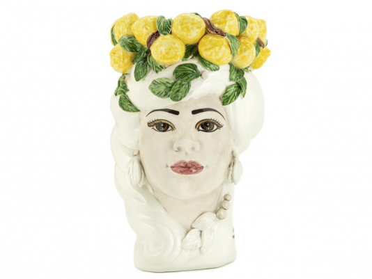 Итальянская ваза Lemon Head Lady