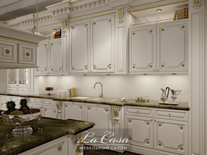 Кухня Romantica Ivory and gold - купить в Москве от фабрики Modenese Gastone из Италии - фото №6