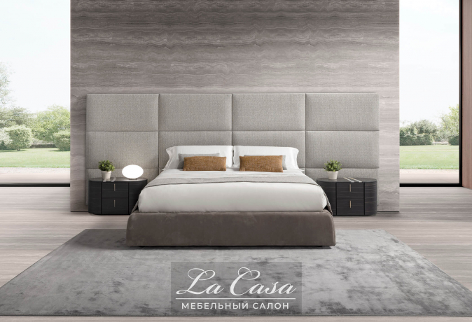 Кровать Boiserie Grey - купить в Москве от фабрики Conte Casa из Италии - фото №6