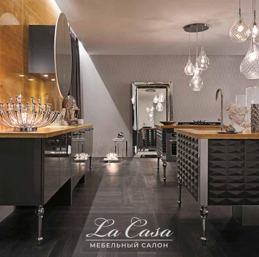 Кухня Luxury Glam Cuspide Laccato - купить в Москве от фабрики Aster Cucine из Италии - фото №2