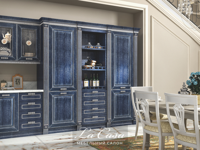 Кухня Imperial Blue - купить в Москве от фабрики Home Cucine из Италии - фото №3