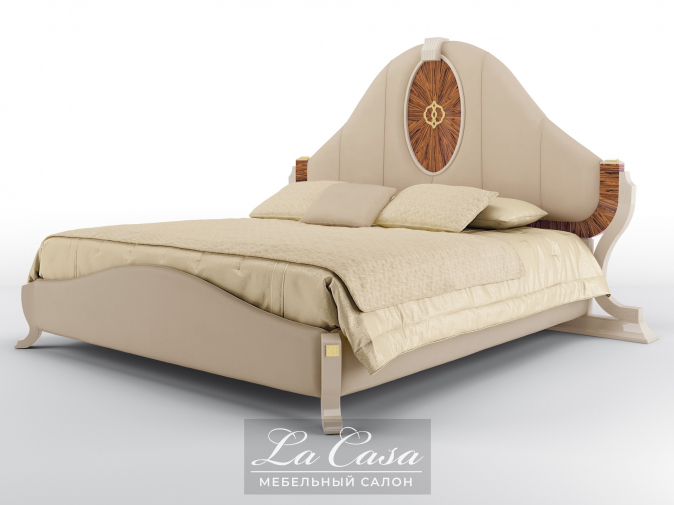 Кровать Hermes Beige - купить в Москве от фабрики Bruno Zampa из Италии - фото №1