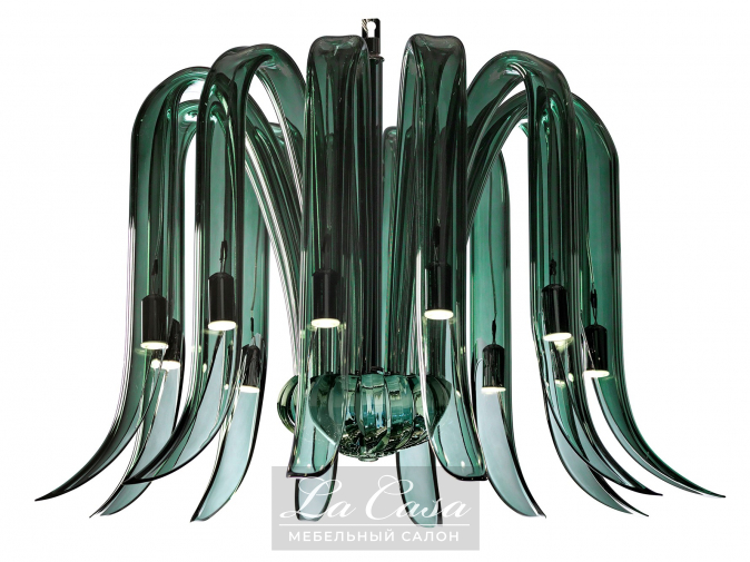 Люстра Symmetry Green - купить в Москве от фабрики Iris Cristal из Испании - фото №1