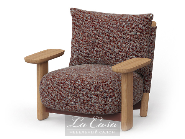 Кресло Milos Wood Lounge Chair - купить в Москве от фабрики Vondom из Испании - фото №1