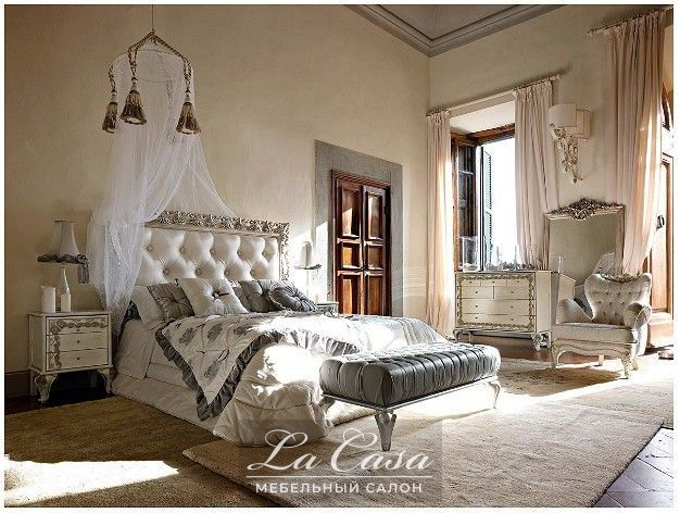 Кровать Angelica Wood - купить в Москве от фабрики Volpi из Италии - фото №1