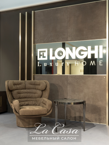 Фото кресла Elda office от фабрики Longhi со столом нубук - фото №10
