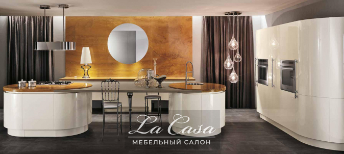 Кухня Luxury Glam Rounds - купить в Москве от фабрики Aster Cucine из Италии - фото №5