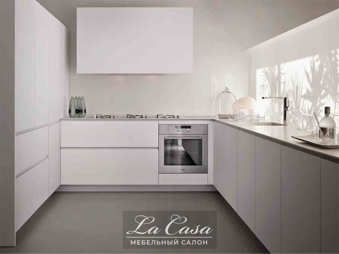 Кухня El_01 Laccato Bianco Opaco - купить в Москве от фабрики Elmar из Италии - фото №1