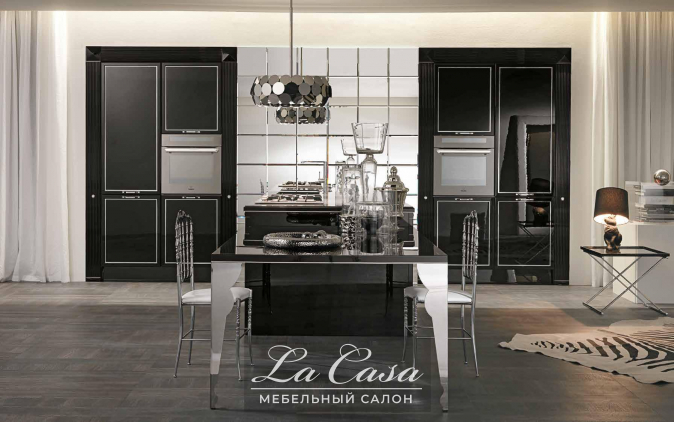 Кухня Luxury Glam Black Is Back - купить в Москве от фабрики Aster Cucine из Италии - фото №2