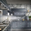 Кухня Steel Blue Grey - купить в Москве от фабрики Officine Gullo из Италии - фото №11