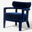Кресло Zoe Blue - купить в Москве от фабрики Oasis из Италии - фото №1