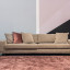 Фото диван Wimbledon от фабрики Villevenete дерево бежевый-серый общий вид - фото №1